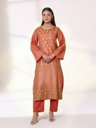 Embroidered Cotton Kurti for Women